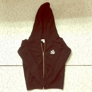 spiritual gangster black logo hoodie TODDLER sz 2T